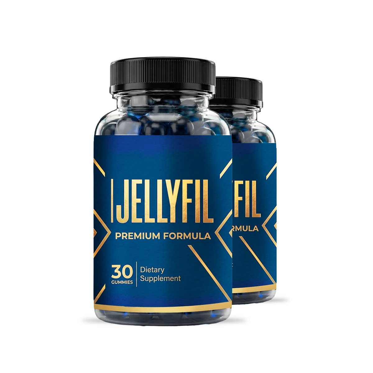 2 bottles of Jellyfil gummies